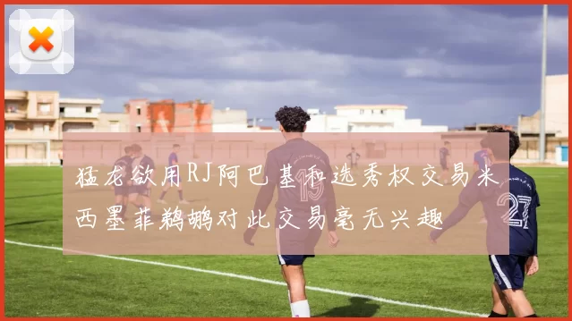 猛龙欲用RJ阿巴基和选秀权交易米西墨菲鹈鹕对此交易毫无兴趣